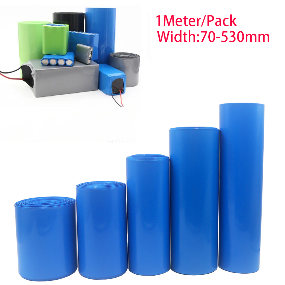 Shrink Sleeve Pvc - 1 metro in PVC di 18650