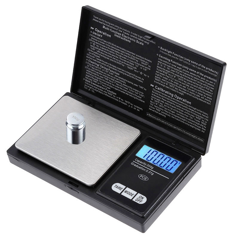 Candle Wax Scale - 0.01g Gioielli Mini Bilancia elettronica in