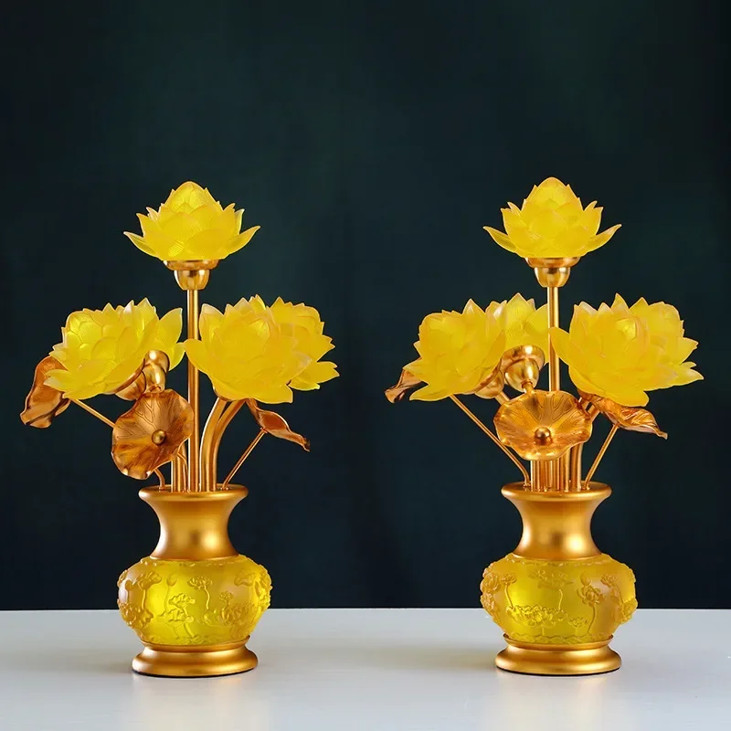 Your Candle Supplies - Candelabro Simulato da Tavolo per Tempio,