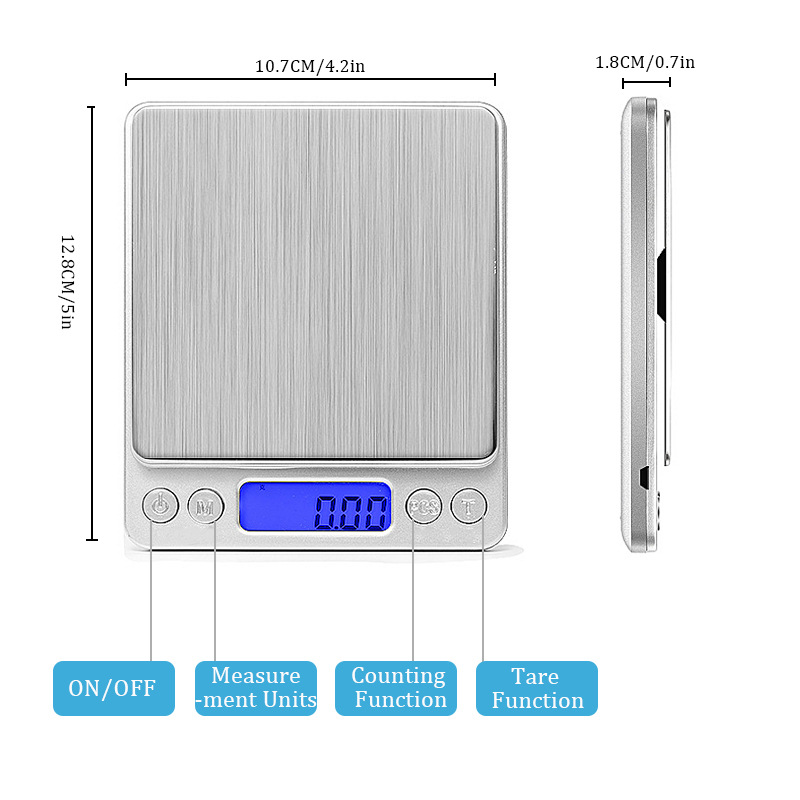 Candle Wax Scale - Bilancia digitale tascabile Bilancia elettronica 3
