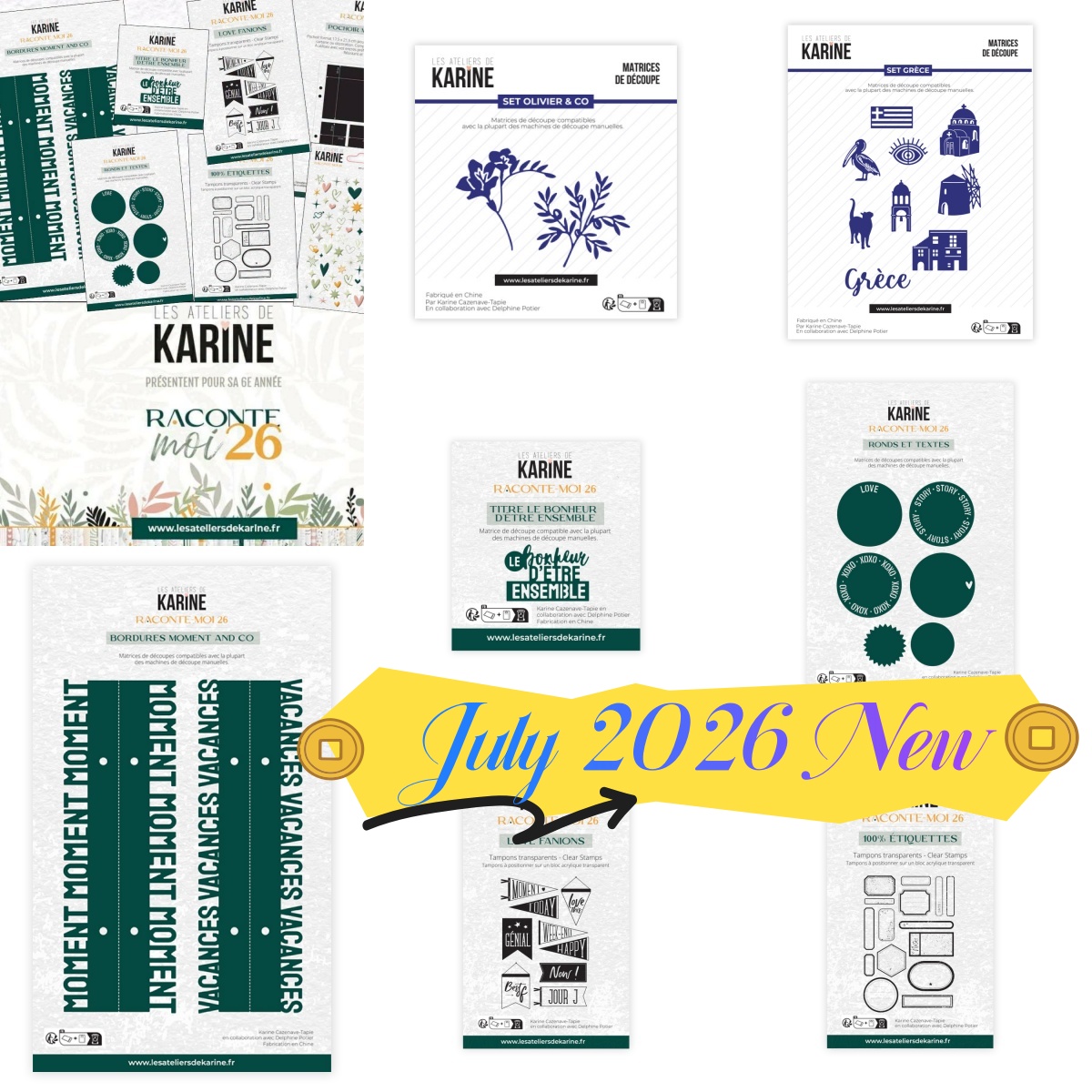 Candle Supplies Greece - Stampi in metallo e timbri trasparenti