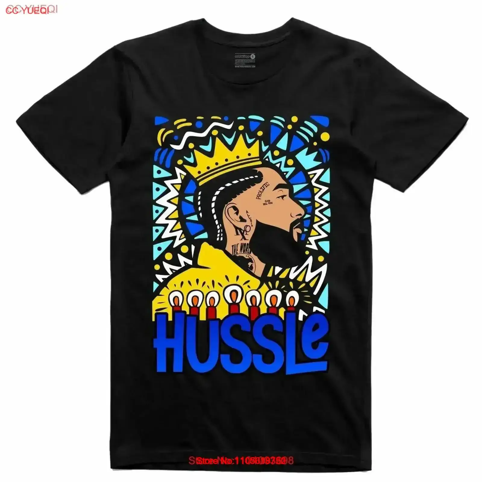 NUOVA T-shirt NIPSEY CROWN CAN - Black Tin Candle recensione e prezzo