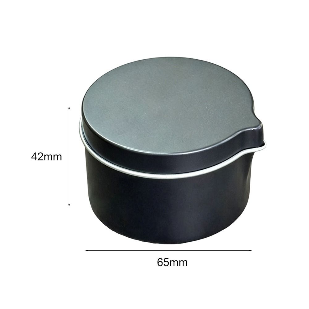 Barattolo in latta color argen - Black Tin Candle recensione e prezzo