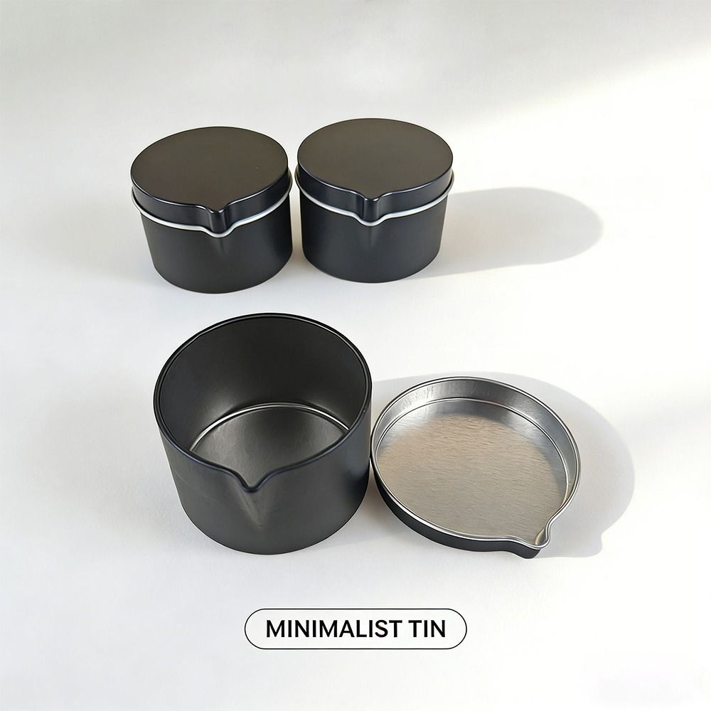 Barattolo in latta color argen - Black Tin Candle recensione e prezzo