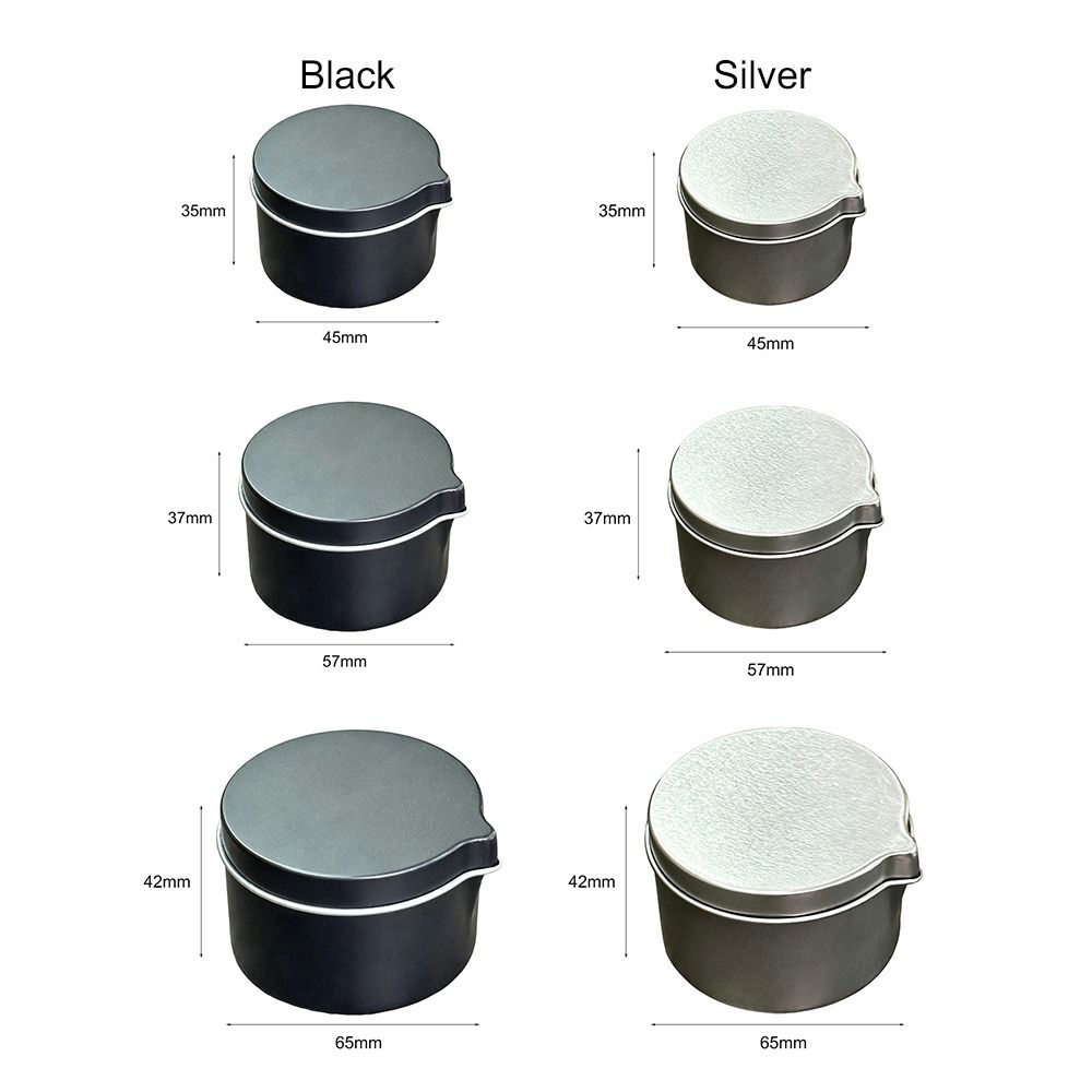Barattolo in latta color argen - Black Tin Candle recensione e prezzo