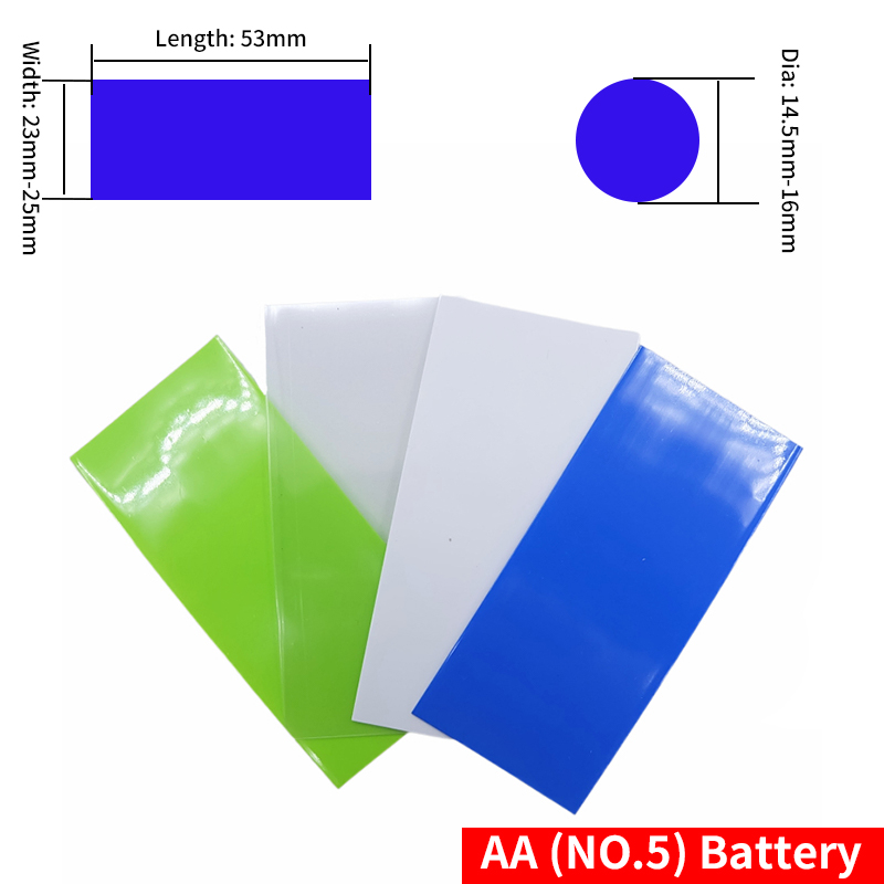 20/50/100pcs PVC Tubo Termoret - Shrink Sleeve Pvc recensione e prezzo