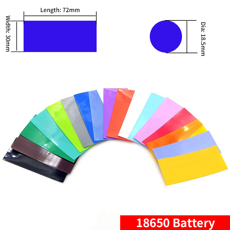 20/50/100pcs PVC Tubo Termoret - Shrink Sleeve Pvc recensione e prezzo